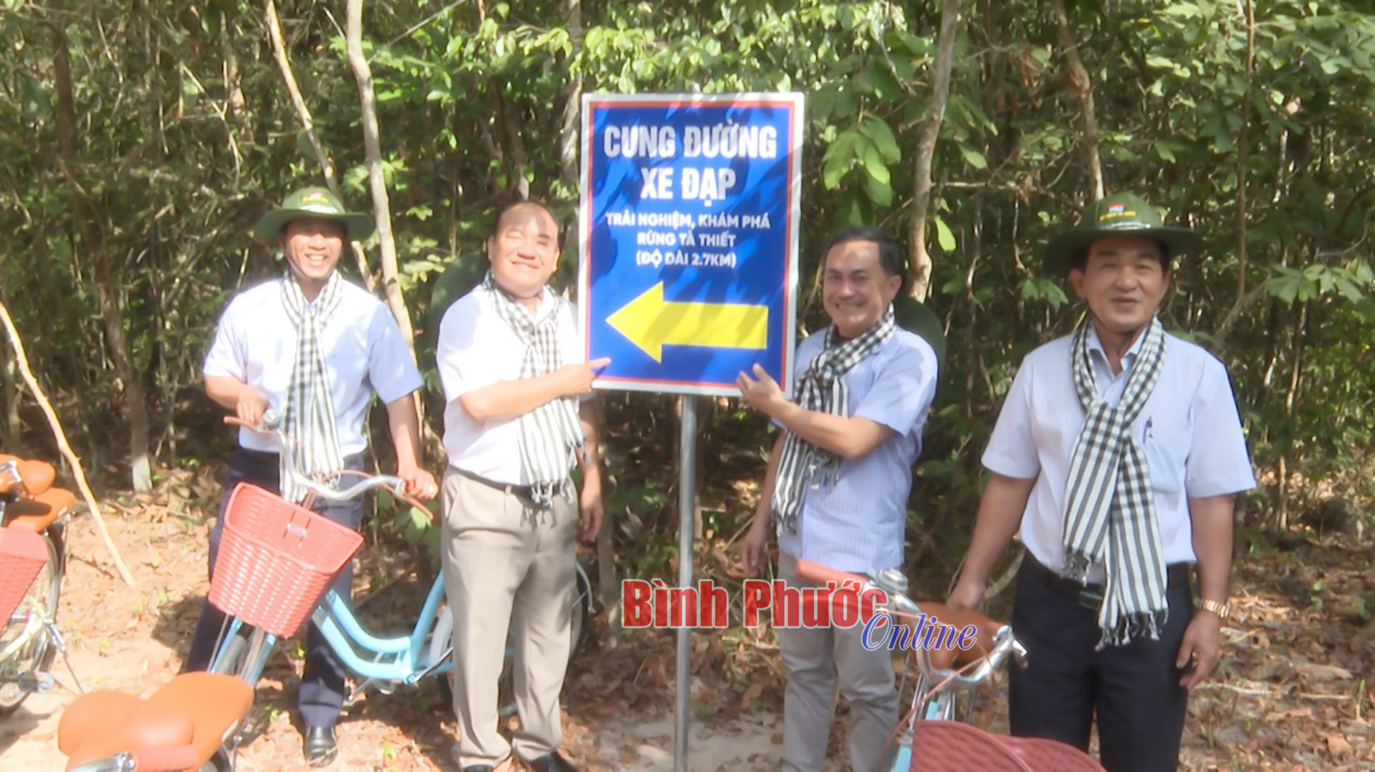 Lộc Ninh: Khai trương tuyến du lịch thân thiện với môi trường