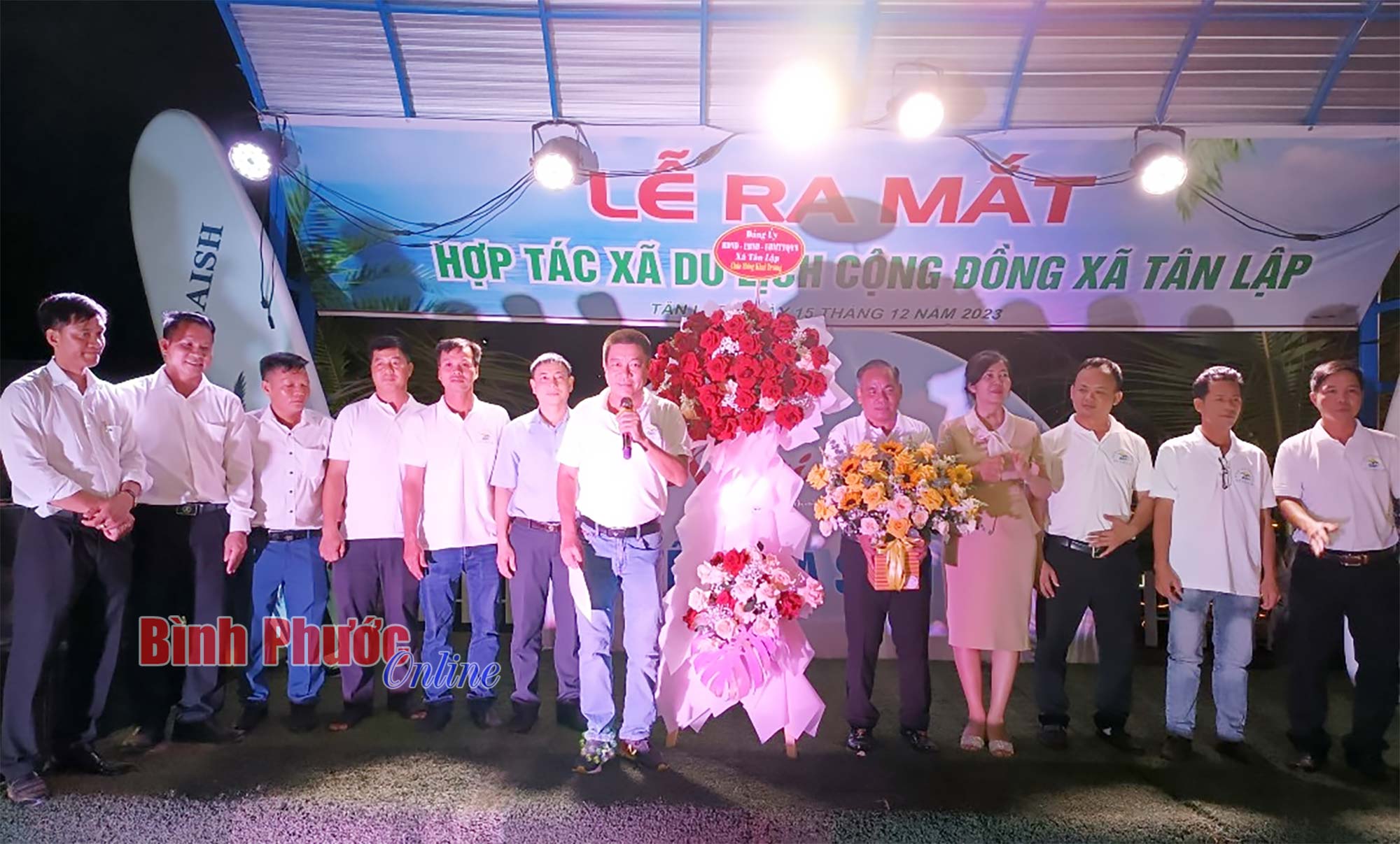 Ra mắt hợp tác xã du lịch cộng đồng xã Tân Lập